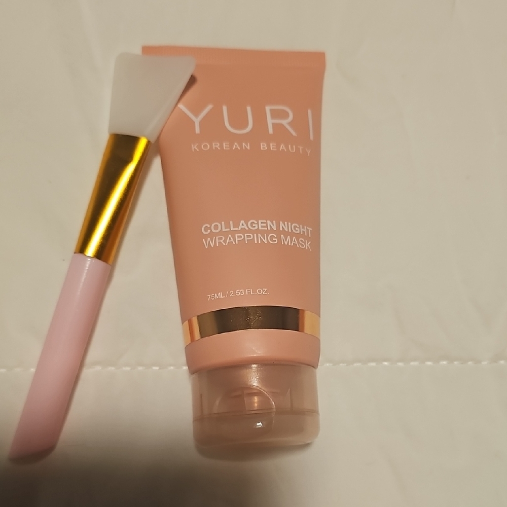 Korean Beauty Collagen Night Mask - Pink